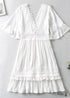Boho White Mini Dress Teresa